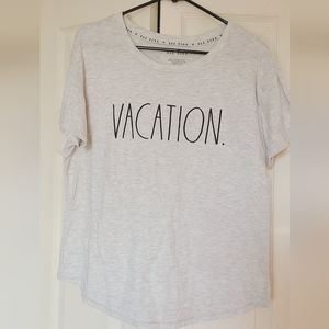 Rae Dunn VACATION t-shirt size L